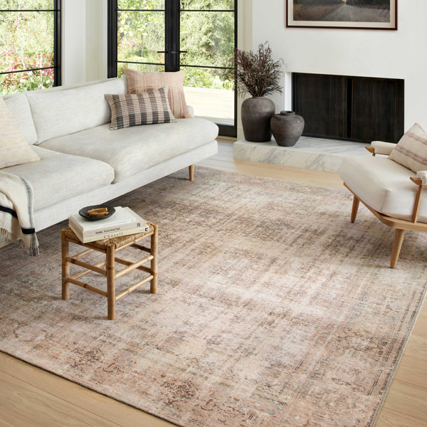 Amber Lewis x Loloi Oriental Area Rug in Ocean/Sand & Reviews